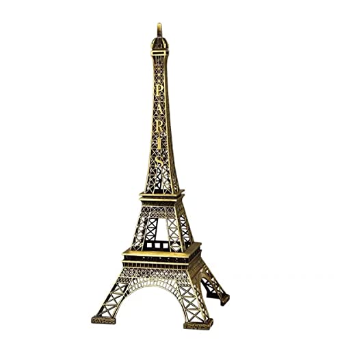 TANGMENGXI Paris Eiffel Tower Metal Creative Decorative Craft Model Ornament, Cake Decorating, Gift, Party, Jewelry Stand, Home Decor, (2.36