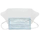 TR3シールドマスク (ブルー) 【マスク＋ガード/168×305mm】1箱(25枚入)