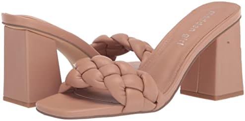 Madden Girl Women's Gracy Heeled Sandal, Milky Blush, 8 | Image 6