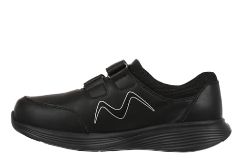 MBT Modena De-Acacia 2 Straps 4E Diabetic Shoes in Black for Men in Size 122
