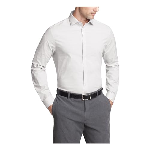 Chemise homme Calvin Klein Acier extensible gris ajusté