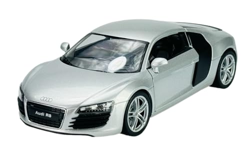 Welly Modell Auto Kompatibel mit 2006 Audi R8 Silber ca 1/24 1:24 Metall Modell Auto Die Cast Neu im Kasten Welly Modell Auto Kompatibel mit 2006 Audi R8 Silber ca 1/24 1:24 Metall Modell Auto Die Cast Neu im Kasten