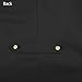 Boys Medieval Tailcoat Jacket Halloween Costumes, Gothic Steampunk Vintage Victorian Frock High Collar Uniform Coat (Black,S)