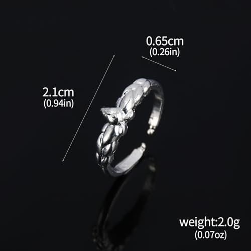 Himmel Gifted Frieren Mirrored Lotus Ring Adjustable Opening Exquisite Cosplay Jewelry4