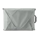 Eagle Creek Pack-It Original Garment Folder - Travel Garment Bag with Compression Wings to Maximize Luggage Space - Convenient Top Handle - Quick Drying Material - Storm Grey - Large