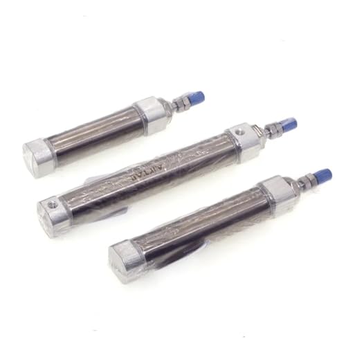 Mini vérin pneumatique PB12 stroke 40mm en acier inoxydable double action - 2