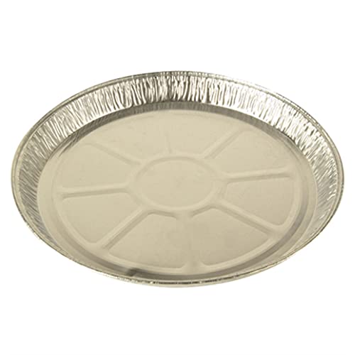 Papstar 14861 25 Rundformen, Alu rund, Durchmesser 27 cm, 2,2 cm, Silber