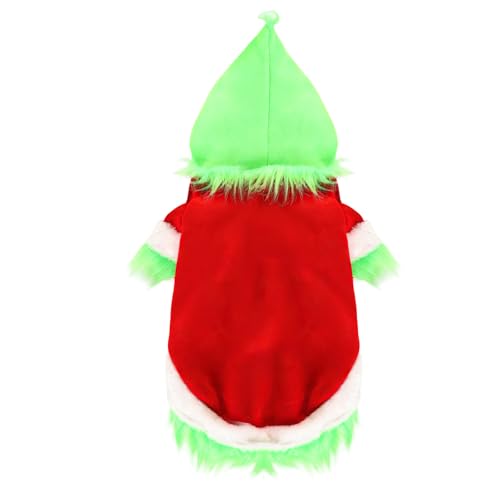 Disfraz de Perro Navidad Yoption Verde Talla XXL miniatura 6