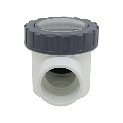 PVC Drain Valve Inline Check Valve Swimming Pool Non Return Valve one Way Valve Plastic Anti Return Valve - Image 3