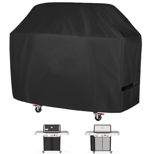 ZJYWSCH Grill Cover for Weber Genesis E-315 S-315 E-325 E-330 E-335 S-335 3-Burner Gas Grill Outdoor Waterproof, for Weber Genesis E315 S315 E325 E330 E335 S335 Gas Grill