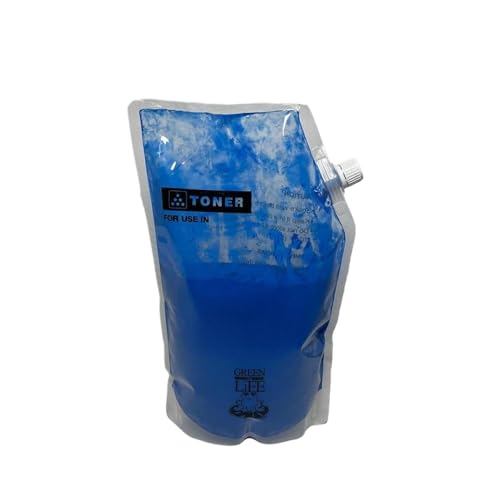 Polvo de tóner TN616 compatible cian en formato de 1kg para impresoras de producción