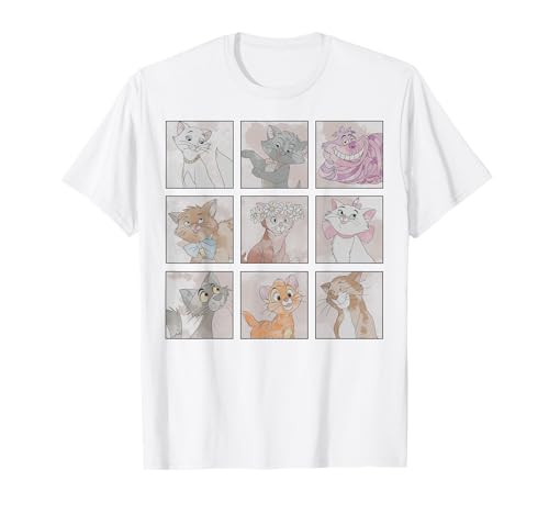 T-shirt Disney Mickey and Friends Cats vêtement coton imprimé chat manga