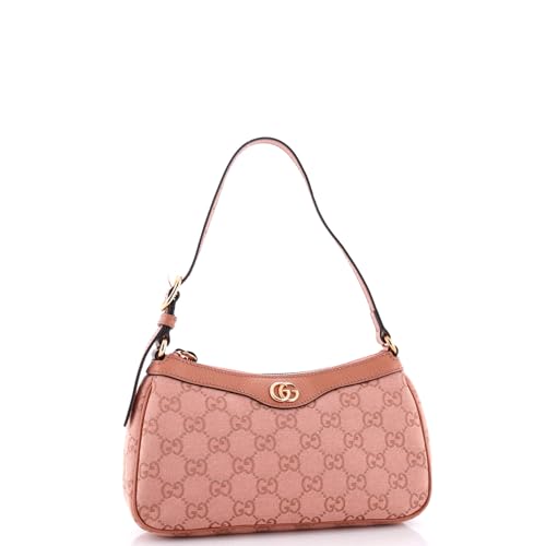 Pre-Loved Ophidia Zip Pochette Shoulder Bag GG Canvas Small, Pink2