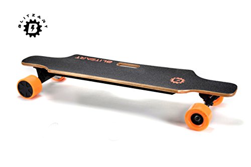 BLITZART Huracane GT 38" Dual Electric Longboard Skateboard Samsung Battery 3.5" PU Wheels
