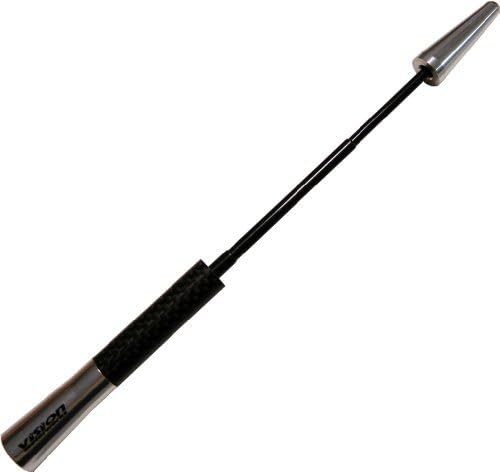 Mercedes Benz 100 190 190d 190E class-a Plata Aluminio con fibra de carbono negro real retráctil 4.5 – 8" Inch Car Auto Radio Antena