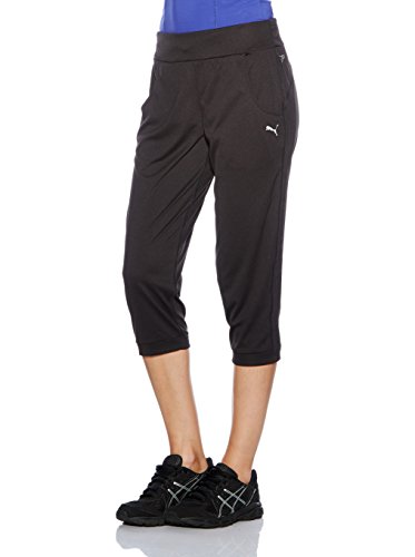 Image of Puma Women's' Slim Fit Regular Pants Tights Trousers (51122701 Black XS)