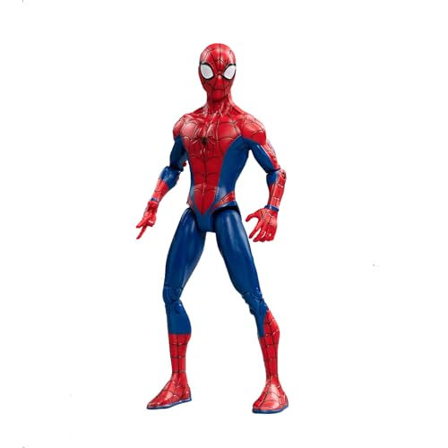 Image of Marvel Classic Spiderman 7 Inch Superhero Action Figure Toy | Avengers Collectible Figurine | Fully Articulated ABS + PV Figure | Spider man Action Figure, Superheroes Toys for Kids & Fans