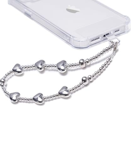 Gviewin B0D9Q44XZD Phone Charm Pearl Beaded Phone Wrist Strap cover
