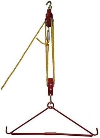 ARC-POWER for 440 LB Gambrel and Pulley Pully Hoist Set for Deer Hunting Lifting Hanging Tool