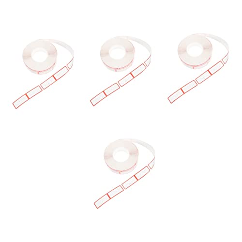 iplusmile 4 Rollos De Pegatinas Tarros Etiquetas Suministros Medicamentos Escribibles Etiquetas De Línea Multifunción Contenedores Para Códigos De Barras Recordatorio Escolar Cover