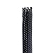 Panduit SE200PS-LR0 Pan-Wrap Braided Sleeving, 2" Dia,50ft,BL,PET (Pack of 1)