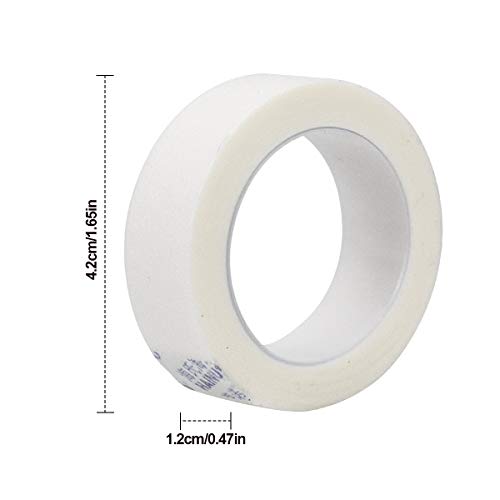 6 Rollen Tape Wimpernverlängerung, Klebeband Wimpernverlängerung, Wimpernklebeband für Wimpern Lash Extension, Lint Free