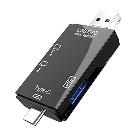 zoerbufan USB 2.0 Lector de Tarjetas SD 6 en 1 Cover