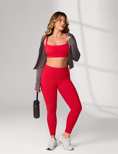 Image of UNISSU Hugcurve Adjustable Sports Bra Square Neck Wireless Padded Yoga Workout Tops