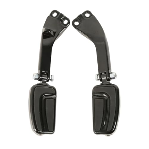 Support de montage de repose-pieds arrière en acier robuste pour moto