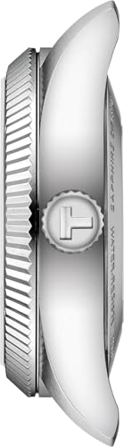Image of Tissot Ballade Powermatic 48 COSC 30mm, Swiss Automatic Watch for Women, Stainless Steel Case, Blue Dial, T1562081135300