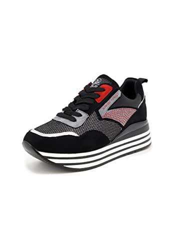 Zapatillas Deportivas Mujer Altas Tipo Calcetín Marca QUEEN HELENA