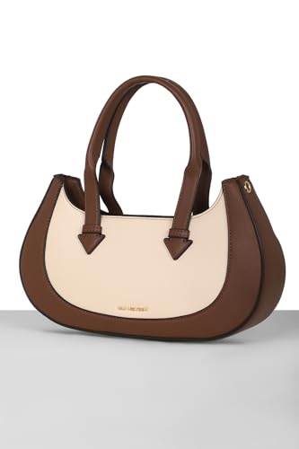 Image of Van Heusen Colour Blocked Women's Handbag | Handbags for Women | Bag for both Work and Weekend | Ladies purse | Stylish Hand Bag |Gift For Women