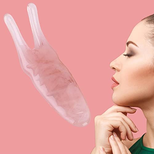 Image of Gua Sha Scraping Tool Natural Resin Face Stone Scraper Lifting Amber Pink|DIY, Massager, Machine For Pain Relief for Men And Women, Skin Care Tool, Footrest Stool For Home, Facial tools|