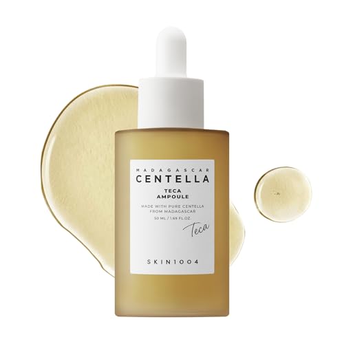 Image of SKIN1004 Madagascar Centella TECA Ampoule, Face Serum with 50X Centella TECA Technology, PDRN for Moisture Barrier Support, Hydrating Serum for Skin Firmness, Korean Skin Care, 1.69 fl oz / 50 ml