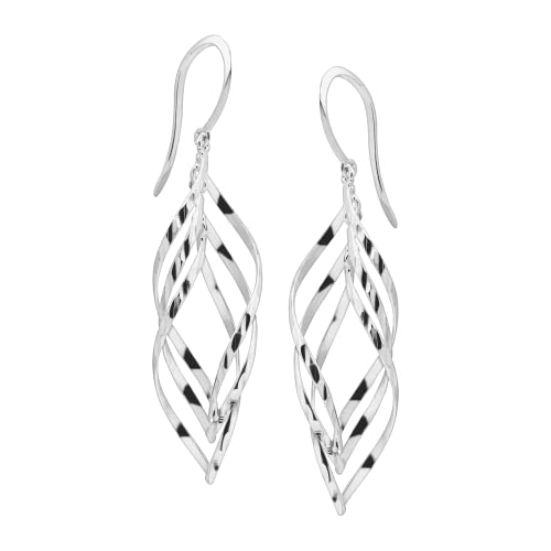 Silpada 'Whirlwind' Twisted Drop Earrings In Sterling Silver #TOP1