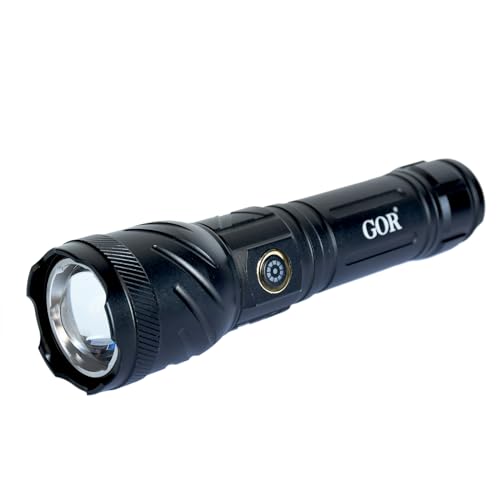 GOR-30W-Spot-LED-1500-Lumens-Flashlight-Torch-5-Modes-Rechargeable-C-Type-Charging-Battery-Indicator-FT21