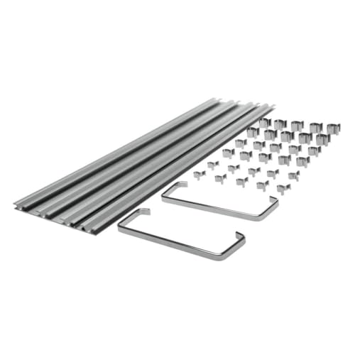 Teng Tools 33 Piece 450mm Four Track Aluminium Clip Rail Tray - ALU450