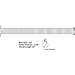 Prime-Line GD 12229 Garage Door Torsion Spring, 0.243 in. x 1.75 in. x 32 in., Red Painted End, Left-Hand Wind (Single Pack)