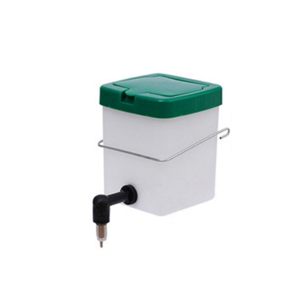 500/1000ML Large Capacity Plastic Rabbit Water Dispenser, Rabbit Water Fountain Drinking Device Cage Hanging Feeder(500ML)