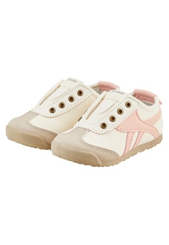 Sterntaler Sneaker Farbmix Klettverschluss Sterntaler Logo rutschfeste Sohle Baby- & Kinderschuh aus Baumwolle & Polyurethan Zartrosa Größe 24
