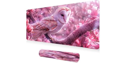 Tapis de souris XXL antidérapant 1000x500mm pour éviter les glissements du clavier