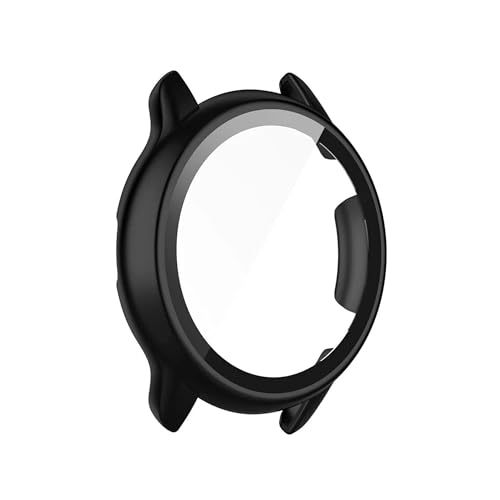 Image of Removable Screen Protector Watch Case Cover Compatible with Amazfit | Realme | Redmi Anti Scratch 360 Full Bumper Cover Shockproof Cases for Men and Women (Amazfit GTR 2 / 2e (Black))