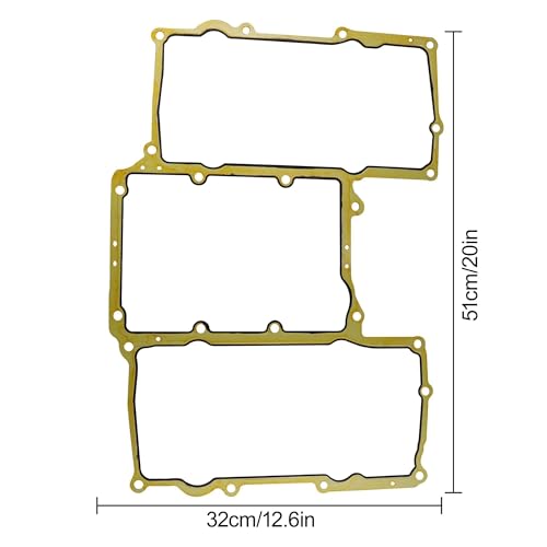 Image of Intake Manifold Gasket Kit Compatible with Jaguar XJ XF F-Type F-Pace XE 3.0L 2013-2020 Replace LR041680 C2Z17248 C2Z17249
