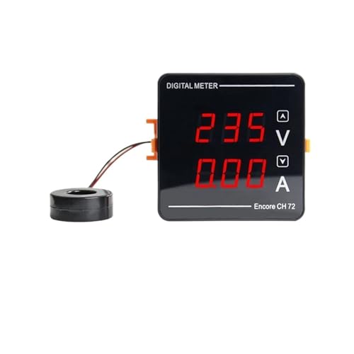 Voltmètre ampèremètre AC 50-500V pour surveiller la consommation maison