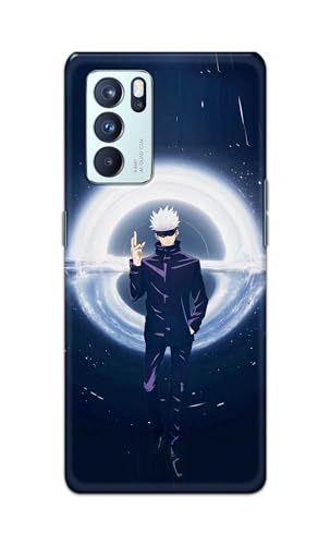Image of Printed Hard Back Cover for Oppo Reno6 Pro 5G Back Cover (Popular Anime Character -J2) -190724(EA)