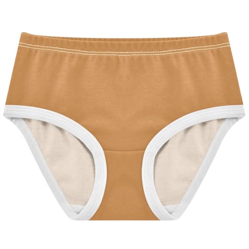 Joisal Peru Bronze Panties Little Girl Girls Underwear Toddler Cotton Personalized Briefs Undies Kids 2t