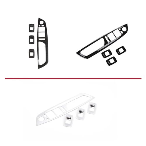 Levé vitre électrique cadre boutons de décoration design pour trajets X5 E70 X6 - 3