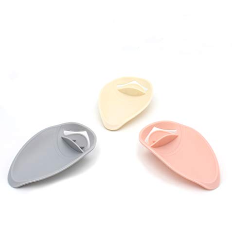 Castuvy 3 Pcs Cute Child Safety Faucet Water Flow Extender, Grey, Pink, Beige