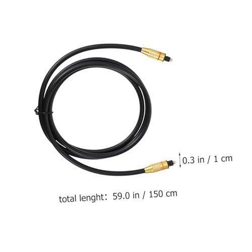Cable de audio óptico digital resistente compatible con Smart TV barra de sonido y cine en casa 2
