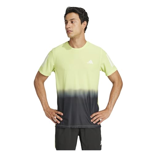 adidas Camiseta para Hombre Own The Run Climacool con Bloques de Color, Pullim, L